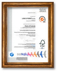 certifikát FSC
